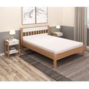 Ver imagem 1 de CamaCasal Para Colchão 138 X 188 Cm Cr35011 Amendoa/Branca