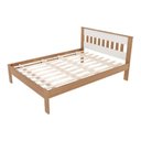 Ver imagem 2 de CamaCasal Para Colchão 138 X 188 Cm Cr35011 Amendoa/Branca