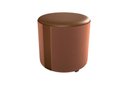 Ver imagem 1 de Puff Decorativo Sala Descando Copenhage Premium Veludo Ferrugem Matrix