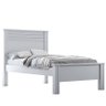 Cama Solteiro com Painel Ripado - Rivera-branco - Móveis Novo Horizonte - 2