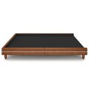 Ver imagem 6 de Cama Casal Base Box Pés Madeira 148cm Suném P05 Couríssimo Whisky Bouclê Cru - Lyam Decor