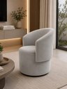 Ver imagem 1 de Poltrona Orgânica Veludo Luxuoso Design Sala Recepção Confortável e Elegante Cinza Claro