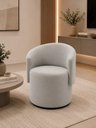 Ver imagem 6 de Poltrona Orgânica Veludo Luxuoso Design Sala Recepção Confortável e Elegante Cinza Claro
