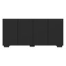 Aparador Buffet Multimóveis Veneza 4 Portas FG3557 Preto - 7