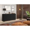 Aparador Buffet Multimóveis Veneza 4 Portas FG3557 Preto - 8