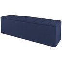 Ver imagem 5 de Kit Cabeceira e Baú Cama Box Solteiro Grace 90cm Suede Azul - Desk Design