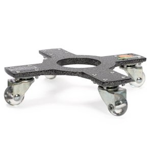 Suporte Alum. Invisível 26cm C/04 Rodas até 140kg Tech Plant