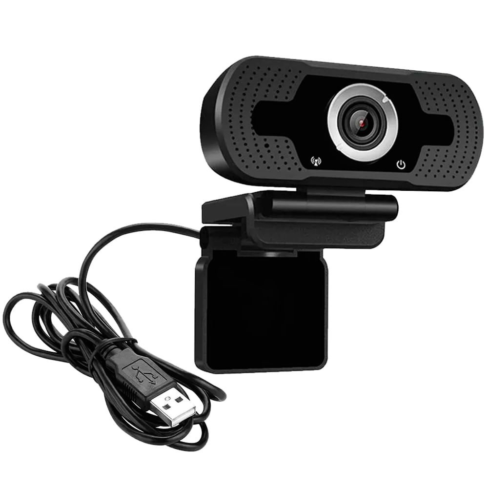 cam para Videoconferência Câmera Usb Full Hd 1080 com Microfone
