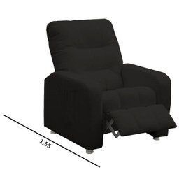 Poltrona do Papai Reclinável Turim Corino Marrom - Speciale - 4