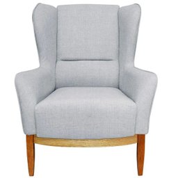 Poltrona Decorativa Sala de Estar Base Madeira Milena C-05 C-315 - Domi - 2