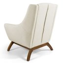 Ver imagem 4 de Kit 2 Poltronas Decorativas Juliet Base de Madeira B-309 Veludo Bege - Domi