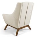 Ver imagem 5 de Kit 2 Poltronas Decorativas Juliet Base de Madeira C-107 Linho Bege - Domi