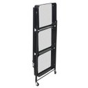 Ver imagem 2 de Carrinho Organizador Multiuso 3 Prateleiras Aço com Rodinhas:PRETO