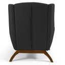 Ver imagem 6 de Kit 2 Poltronas Decorativas Juliet Base de Madeira C-465 Linho Chumbo - Domi