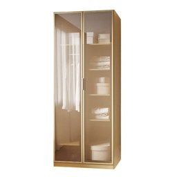 Guarda-Roupa Modulado 2 Portas Reflecta com Prateleiras Jade CabeCasa MadeiraMadeira - 2