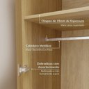 Ver imagem 6 de Guarda-Roupa Modulado 2 Portas Reflecta com Prateleiras Jade CabeCasa MadeiraOriginals