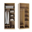 Ver imagem 7 de Guarda-Roupa Modulado 2 Portas Reflecta com Prateleiras Jade CabeCasa MadeiraOriginals