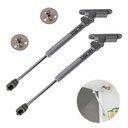 Ver imagem 1 de Pistão a Gás 100n com Amortecedor Fgvtn Cinza- Kit com 2 Unidades