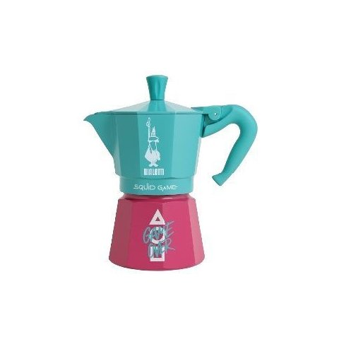 Cafeteira Moka Express 6 Xic Squid Game Round 6-bialetti