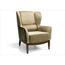 Ver imagem 2 de Kit 2 Poltronas Decorativas Base Madeira Milena Composê B-98/B-68 - Domi