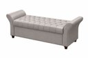 Ver imagem 4 de Puff Baú 160cm Charles Courino Cinza - Sallar Home