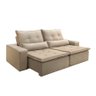 Sofá Cama Retrátil 2,28m Ref.644 Espuma D33 Rondomóveis Diversas Cores - 3
