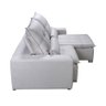 Sofá Cama Retrátil 2,28m Ref.644 Espuma D33 Rondomóveis Diversas Cores - 4
