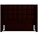 Ver imagem 3 de Cabeceira Cama Box Casal 195 Cm Paris Couríssimo Marrom - Lyam Decor