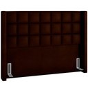 Ver imagem 1 de Cabeceira Cama Box Casal 195 Cm Paris Couríssimo Marrom - Lyam Decor