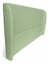 Ver imagem 4 de Cabeceira Liz Estofada Luxo para Quarto Juvenil Infantil Verde Menta Bz Home Decor