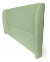 Ver imagem 2 de Cabeceira Liz Estofada Luxo para Quarto Juvenil Infantil Verde Menta Bz Home Decor