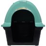 Casinha de Cachorro Cão e Gato Plástica Iglu Número 3 Porte Médio Verde Furacão Pet N3,0 0882 N3,0 V - 3