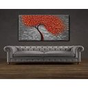 Ver imagem 5 de Quadro Pintura Tela claramente brancas visitas Quarto 5290: 60cm (A) x 120cm (L)