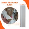 Painel Ripado Mdf 2700x62x18mm - Branco - 3