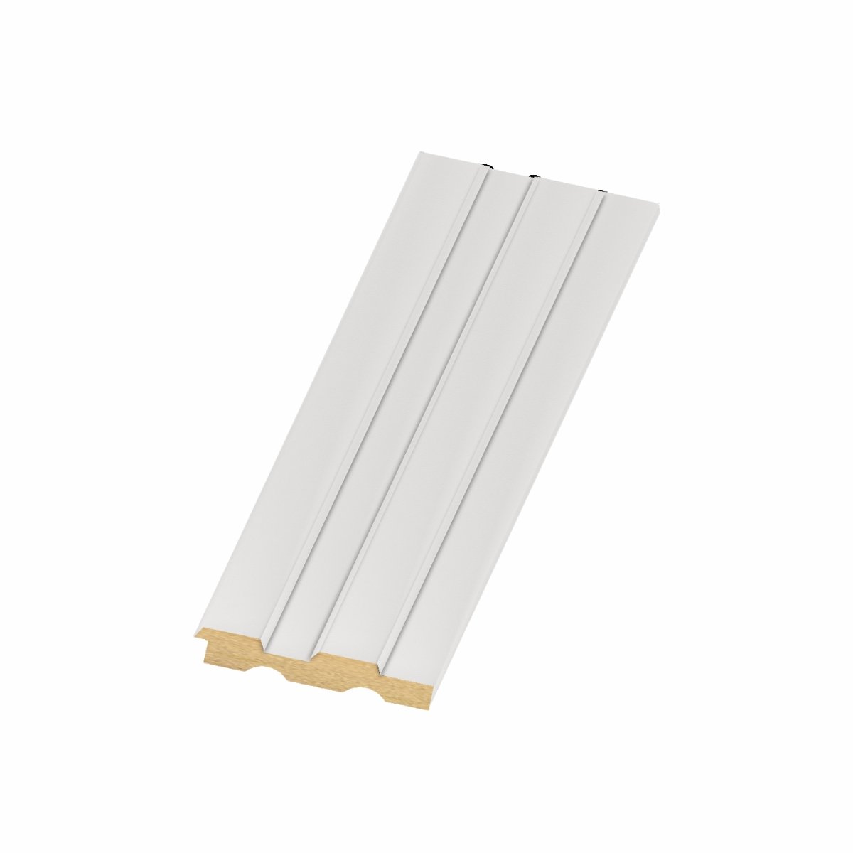 Painel Ripado Mdf 2700x62x18mm - Branco - 1