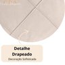 Capa Almofada Veludo Retangular Baguete 30x50 - Bege - 3