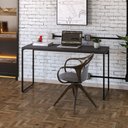 Ver imagem 2 de Mesa de Escritório Escrivaninha 135cm Dynamica Industrial C08 Preto Ônix - Mpozenato