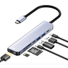 Hub adaptador Aula UC-902 USB-C HDMI4k/microsd/sdcard/usb 3.0 - 1