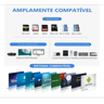Hub adaptador Aula UC-902 USB-C HDMI4k/microsd/sdcard/usb 3.0 - 6