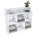 Ver imagem 5 de BALCÃO COM NICHOS ORGANIZADOR LOJA M449.B (CAIXA, LOJA, VALET) MUNDI MOVEIS