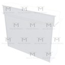 Ver imagem 4 de BALCÃO COM NICHOS ORGANIZADOR LOJA M449.B (CAIXA, LOJA, VALET) MUNDI MOVEIS