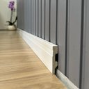 Ver imagem 2 de Rodape Poliestireno Frisado Branco 07cm X 1,5cm Br 2,40m - Frisado 07 Cm