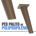 Ver imagem 3 de Kit 4 Pés para Moveis Cozinha Quarto Sala Anti-umidade Retro:bege Escuro