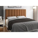 Ver imagem 4 de Cabeceira para Cama Box Queen 160cm Cory Courino Caramelo - Sallar Home