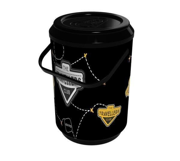 Cooler 8 Latas Travel Preto