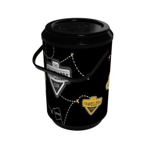 Cooler 8 Latas Travel Preto