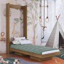 Ver imagem 3 de Cama de Solteiro Articulada para Colchão 188x78cm Multimóveis Cr40137 Mel