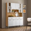 Ver imagem 1 de Armário de Cozinha 8 Portas 2 Gavetas Golden Freijo/supremo - Ssx Multicoisas