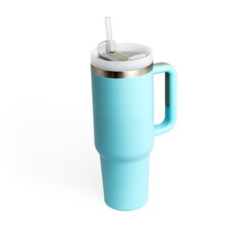 Caneca Garrafa Térmica Exclusiva 1,2 Litros com Alça e Tampa Branca - Brava