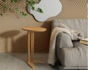 Ver imagem 1 de Mesa Auxiliar de Canto 60 Cm - Freijó